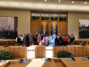 Verslo Moterų Asociacijos narių susitikimas LR Seime ekskursijoje